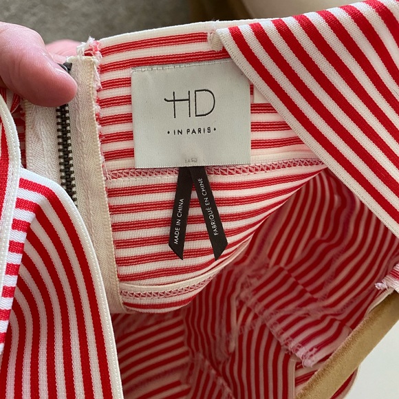 Anthropologie Red and white blouse - Picture 6 of 6